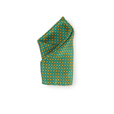 Sage Color Dome Tie & Pocket Square