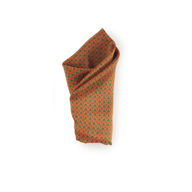 Cinnamon Color Tie & Pocket Square