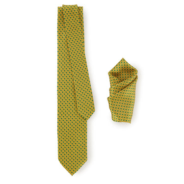 Tuscan Sun Color Dome TIe & Pocket Square